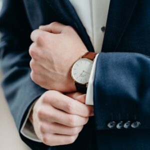 Classic White Dial Watch